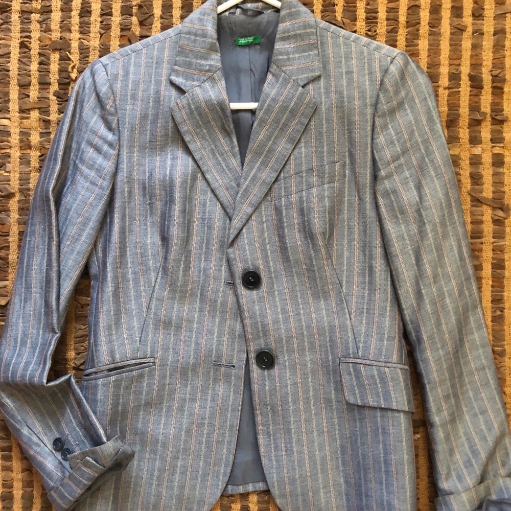 United Colors of Benetton pinstripe blazer